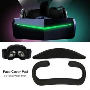 Sponge Face Protective Cover Memory Foam Pads for Pimax for Vision 8k Headset Spare Parts Easily Clean