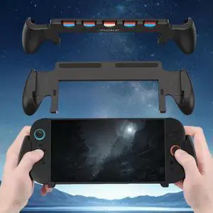 For Nintendo for Switch 2 Grip with Stand Handle Controller Holder Anti Slip Handheld Case for Switch 2 Game Console Accessories