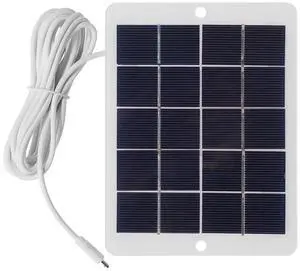 3W Mini Solar Panel Portable Solar Charger Cable Cellphone Waterproof Power Outdoor Electric Device Supply 3W Mini Solar Panel Portable Solar Charger Cable Cellphone Waterproof Power Outdoor Electric Device Supply