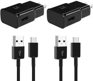 JAENFONG Type C Charger Fast Charging, Adaptive Fast Charger Kit with 12FT USB Type C Cable for Samsung Galaxy S23/S23 Ultra/S22/S21/S20/S20+/S10/S10+/S10e/S9/S9+/S8/S8Plus/Edge/Active/Note 8/9/10/20