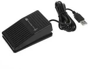 USB Foot Pedal Control Switch PC Game Pad with 2M Cable Game Control Action HID for Computer Multimedia String