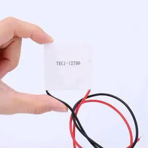 TEC1-12706 Peltier Elemente Module 65W 12V 5.8A Cooling Peltier Plate Module 40x40MM for Cooling for Power Generation