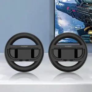 2pcs/Set Racing Steering Wheels for Switch 2 Handle Grips Plastic Controller Handle Holder for Nintendo for Switch 2 Controller