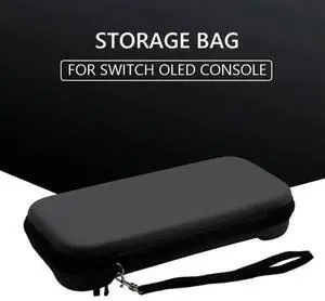 Carrying Case Fit Switch Console and Game Accessories Travel Portable Pouch EVA Hard Shell Case for Nintendo Switch OLED Model