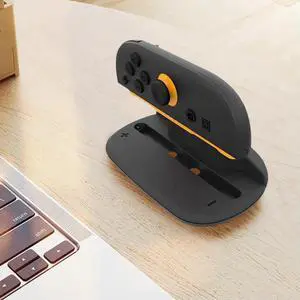 2PCS Mini Portable Mice Base Handheld Mouse Holder Left+Right Controller Bracket Stand Holder for Nintendo for Switch 2 Joy-Con