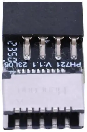 Motherboard USB2.0 9Pin To TYPE-E Female Adapter TYPE-C Socket 9-Pin USB 2.0 Extender Card