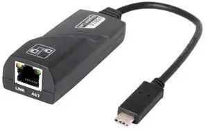 JAENFONG Ethernet Network Adapter, USB to RJ45 LAN Wired Adapter Plug and Play Type-C 1000M, Compatible with MacBook Steam Deck Laptop, Switch, Windows