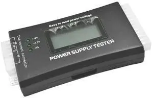 20/24 Pin Power Supply Tester Check LCD Display Power Supply Tester Multifunction PC Power Measuring for ATX BTX ITX TFX