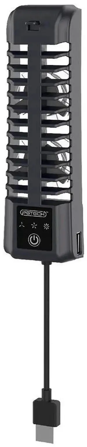 Cooling Fan 3 Levels External Fan Quiet Fan USB 2.0 Port Cooling Fan for PS5 Slim Disc and Edition