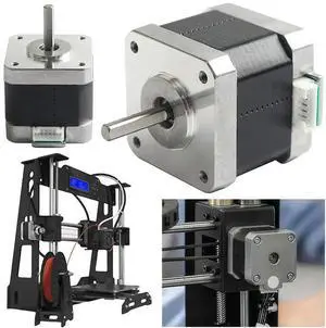 Nema 17 Stepper Motor Step Motor 1.8° Stepper Angle 3D Printer Part Or CNC No Connecting Cable for Anycubi Mega Vype-r Extruder