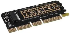 3X M.2 Nvme SSD To PCI-E X16 Converter Card NGFF M-Key M.2 Pcie PCI-Express X4/X8/X16 Solid State Disk Adapter Card