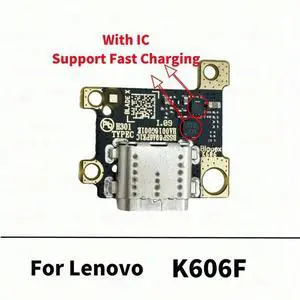 USB Charger Dock Connector Board Charging Port Flex Cable For Yoga Pad Pro YT-K606F USB Charger Dock Connector Board Charging Port Flex Cable For Yoga Pad Pro YT-K606F