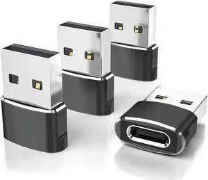 JAENFONG USB to USB C Adapter 4 Pack,Type C Female to A Male Charger Converter for Apple Watch Ultra iWatch 8 7,iPhone 15 14 13 12 11 Pro Plus Max,Airpods,iPad 9 10 Air 5 Mini 6,Samsung Galaxy S23 S22 JAENFONG USB to USB C Adapter 4 Pack,Type C Female to A Male Charger Converter for Apple Watch Ultra iWatch 8 7,iPhone 15 14 13 12 11 Pro Plus Max,Airpods,iPad 9 10 Air 5 Mini 6,Samsung Galaxy S23 S22
