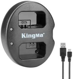 KingMa Camera USB Charger Multiple Security Protection USB Dual Charger 5V 2A for A7 A7R2 A7M2 A5000 A5100