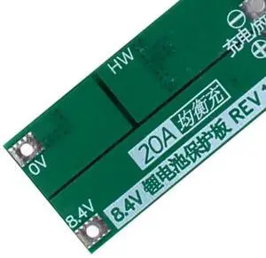 HW-391 2S 20A 7.4V 8.4V Lithium Protection Board BMS Board Module Charging Board Charger Module HW-391 2S 20A 7.4V 8.4V Lithium Protection Board BMS Board Module Charging Board Charger Module