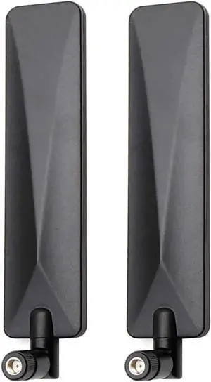JAENFONG 4G LTE Cellular Trail Game Camera Antenna 9dBi RP-SMA Male (2-Pack) Compatible with Spypoint Stealth Cam Tactacam Cuddeback Camera Wireless Router Security Camera