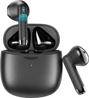 JAENFONG Wireless Bluetooth 5.3 Earbuds Stereo Bass, Headphones in Ear Noise Cancelling Mic, IP7 Waterproof Sports, 32H Playtime USB C Mini Charging Case Ear Buds for Android iOS Black JAENFONG Wireless Bluetooth 5.3 Earbuds Stereo Bass, Headphones in Ear Noise Cancelling Mic, IP7 Waterproof Sports, 32H Playtime USB C Mini Charging Case Ear Buds for Android iOS Black