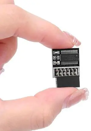 TPM 2.0 Encryption Security Module LPC-12PIN Motherboard Card Module Replacement Parts for Motherboard Win11