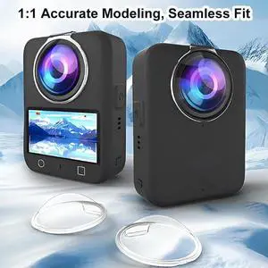 For Osmo 360 Action Camera Lens Guard Wear Resist Camera Protective Cover Seamless Plastic Lens Cover Camera Accessories