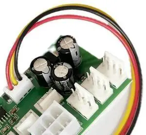 DC12V Fan Speed Controller 3/4-Wire PWM Fan Controller Board 8-Way High Power Standby 0.015A 25khz for Computer Case Fan