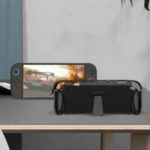 TPU Case for Nintendo for Switch 2 Protective Skin Cover Anti-Drop Protective Case Sleeve with Stand Ergonomic Handle Grip Cover TPU Case for Nintendo for Switch 2 Protective Skin Cover Anti-Drop Protective Case Sleeve with Stand Ergonomic Handle Grip Cover