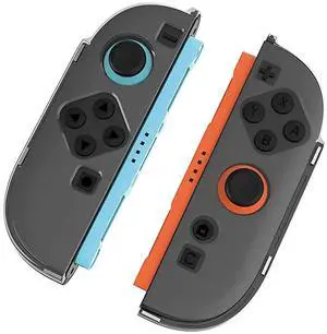 for Switch2 Transparent Protective Case Quick-Release Split Case Cover Anti-Scratch Game Console Clear Case Game Accessories