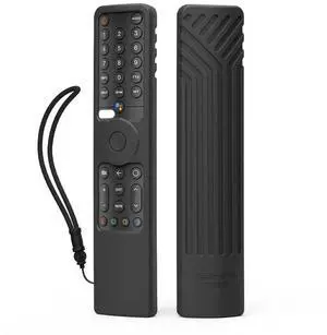 Waterproof Protective Case with Lanyard Silicone Remote Control Protective Case Replacement Parts for MI TV P1/P1E/Q1/Q1E