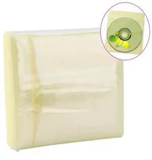 100 Pieces PP Plastic Wrap Bag for Protection Sleeve for Case for Standard DVD Discs Container