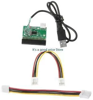 1.44MB 3.5inch Floppy Drive Connector 34 Pin to USB Cable Adapter PCB Board Disk to Floppy Disk Drive Connector
