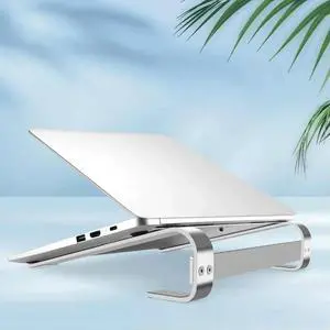 Desk Laptop Stand Aluminum Alloy Cooling Stand Ergonomic Ventilated Support Portable Holder for 10-18inch Laptop