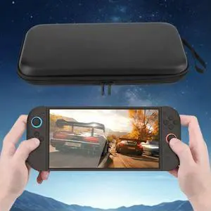 PU Carrying Case for Switch 2 Portable Bag with 10 Game Cards Holder Game Conslole Case Zipper Handbag Games Accessories