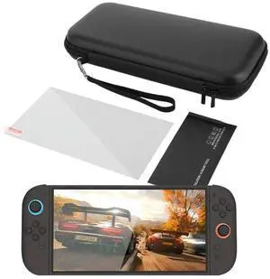 PU Carrying Case & Screen Protector for Switch2 Game Conslole Case Organizer Bag for Nintendo for Switch 2 Console & Accessories