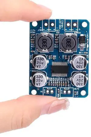 Mini Power Amplify Circuit Mono Channel TPA3118 PBTL Stereo Amplifier Module DC8-24V for 4-8 Ohms Speaker