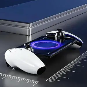 Transparent Protective Case Anti-Drop PC Full Protection Protector Cover Anti-Fingerprint for PS5 Portal Handheld Game Console