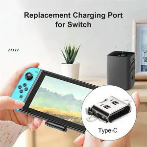 Replacement USB Type C Charging Port for Nintendo Switch Console Repair Parts Replacement USB Type C Charging Port for Nintendo Switch Console Repair Parts
