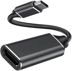 JAENFONG USB C to HDMI Adapter (4K@60Hz), USB Type-C to HDMI Female Adapter [Thunderbolt 3/4 Compatible], Compatible with iPhone 15/15Pro/15ProMax, MacBook Pro, Air