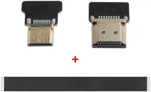 JAENFONG  Mini HDMI Male to HDMI Male FPC Flat Cable 1080P for FPV HDTV Multicopter Aerial Photography