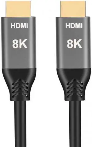 JAENFONG HDMI 2.1 Cable Ultra-HD UHD 8K 60hz 4K 120hz Cable 48Gbs with Audio and Ethernet HDMI Cord