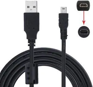 JAENFONG UC-E6 USB Cable for Nikon Digital SLR Cameras COOLPIX S3000 S3100 S3200 S8000 S100 S203 S230 P7000 AW100