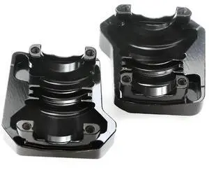 1/10 Climbing Car Brass Axle Cover For Front And Rear For Traxxas TRX4 Upgrade Parts Black Gold Version