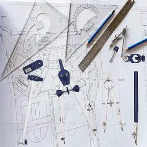 18Pc Drafting Compass For Geometry Set Tool Compass Drawing Tool For Geometry For Drafting, Math, Drawing, Engineer Tool
