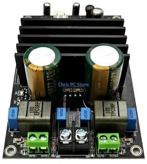 Power Amplifier Board,2.0 Channel 300W +300W, 24-40V Power Amplifier Module TPA3255 for Store Home Theater