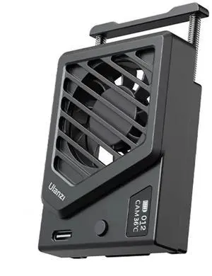 Ulanzi Camera for DSLR Photo Camera Cell Phone Cooling Live Cooling Radiator Camera Accessories,Black