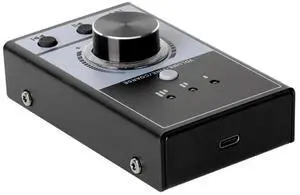 Sound Card Computer Multi Media Volume Controller Audio Interface Black For PC Laptop Android Streaming Video Mute Control