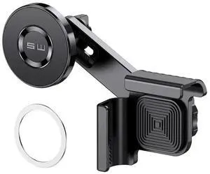 Magnetic Car Phone Holder Mount with Magnetic Ring for Tesla 3/Y Car Screen Navigation Bracket Screen Phone Mount for 15