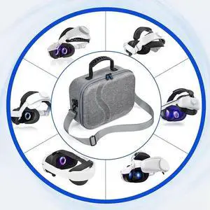 Hard Carrying Case Portable Protection Fashion Hard Travel Case Expandable Capacity Hard Protect Carrying Case For Quest 3
