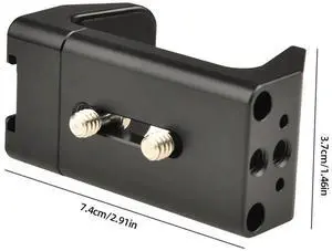 Universal Phone Power Bank Mount with Width Ranging From 50 To 80mm Camera /Phone Power Bank Bracket for Live Broadcast Tools