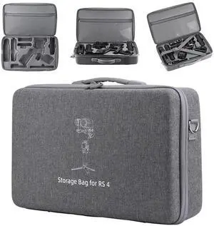 Carrying Case Anti-fall Shoulder Bag Handbag Shockproof Protective Travel Case for RS 4 Gimbal Stabilizer