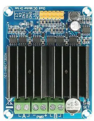 Dual Channel Motor Driver Module Bread Board Controller H Bridge Driver Motor Robot Stepper Controller DC 5V-12V 30A for Dual Channel Motor Driver Module Bread Board Controller H Bridge Driver Motor Robot Stepper Controller DC 5V-12V 30A for