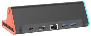 For NS2 Portable 4K TV Dock Adapter USB3.0 HDMI-compatible Docking Station Fast Charging Console Adapter Base Gaming Accessories